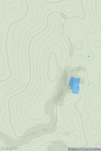 Thumbnail image for Burley Hill [Llandudno to Wrexham] showing contour plot for surrounding peak
